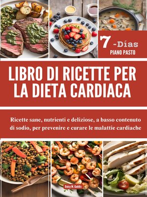 cover image of Libro di ricette per la dieta cardiaca